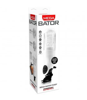PDX MEGA BATOR USB MASTURBADOR MASCULINO VAGINA BLANCO