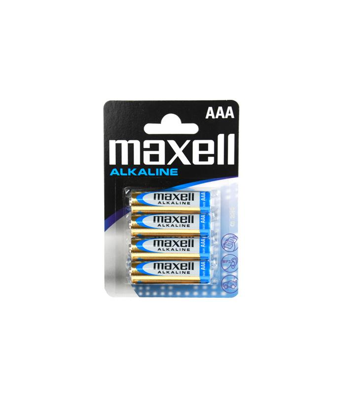 MAXELL BATTERY ALCALINA AAA LR03 BLISTER4 EU