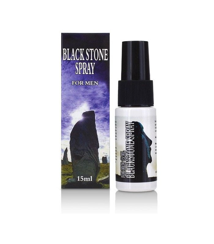BLACK STONE SPRAY RETARDANTE PARA EL HOMBRE 15ML