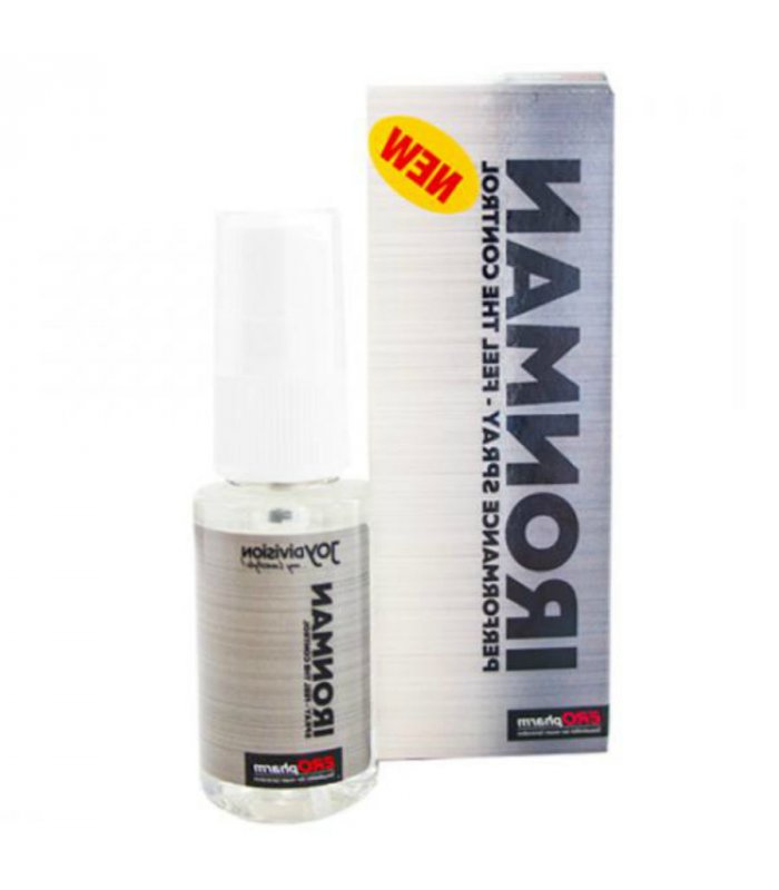 IRONMAN PERFORMANCE SPRAY RETARDANTE PARA HOMBRES 30ML
