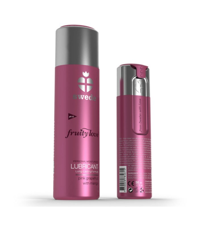 SWEDE FRUITY LOVE LUBRICANTE POMELO ROSA CON MANGO 100 ML