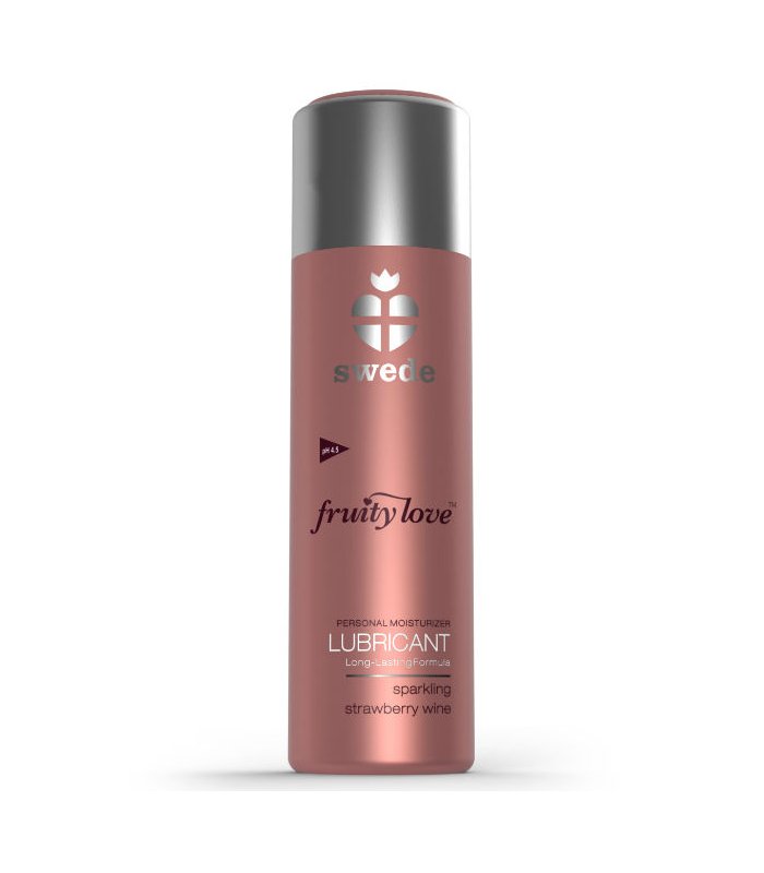 SWEDE FRUITY LOVE LUBRICANTE FRESAS CON CHAMPAGNE 50 ML