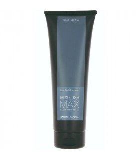 MIXGLISS MAX LUBRICANTE BASE AGUA EXTRA LUBRICACION 150 ML