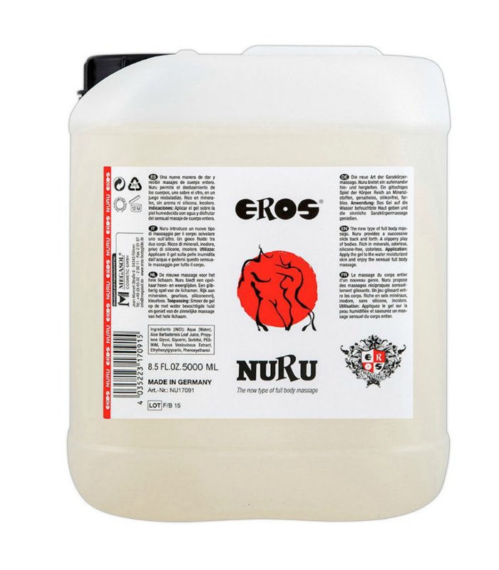 EROS NURU ACEITE MASAJE RICO EN MINERALES 5000ML