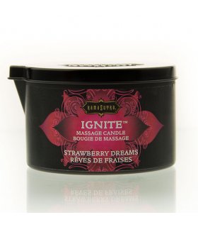 KAMASUTRA VELA DE MASAJE SUENOS DE FRESA 1710GR