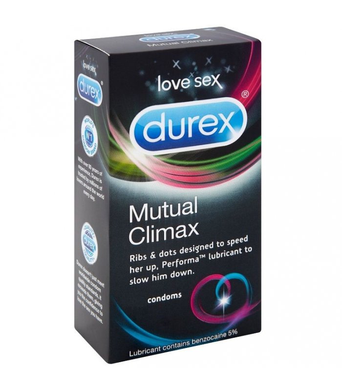 DUREX CLIMAX MUTUO 12 UDS