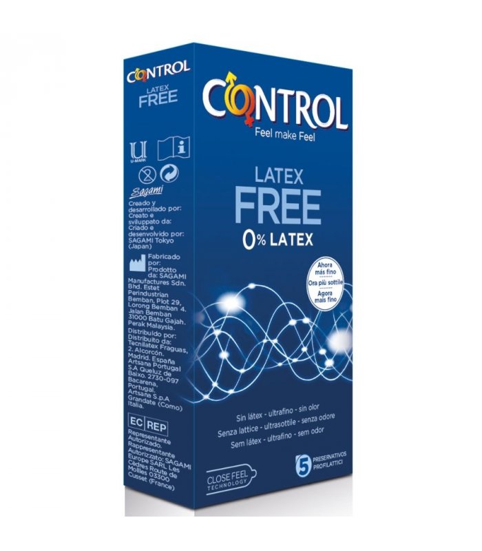 CONTROL FREE SIN LATEX 5 UNID