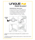 UNIQ PULL CON TIRAS PRESERVATIVO SIN LATEX 3UDS