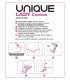 UNIQUE CONDOM FEMENINO CON LIGUERO SIN LATEX 3UDS