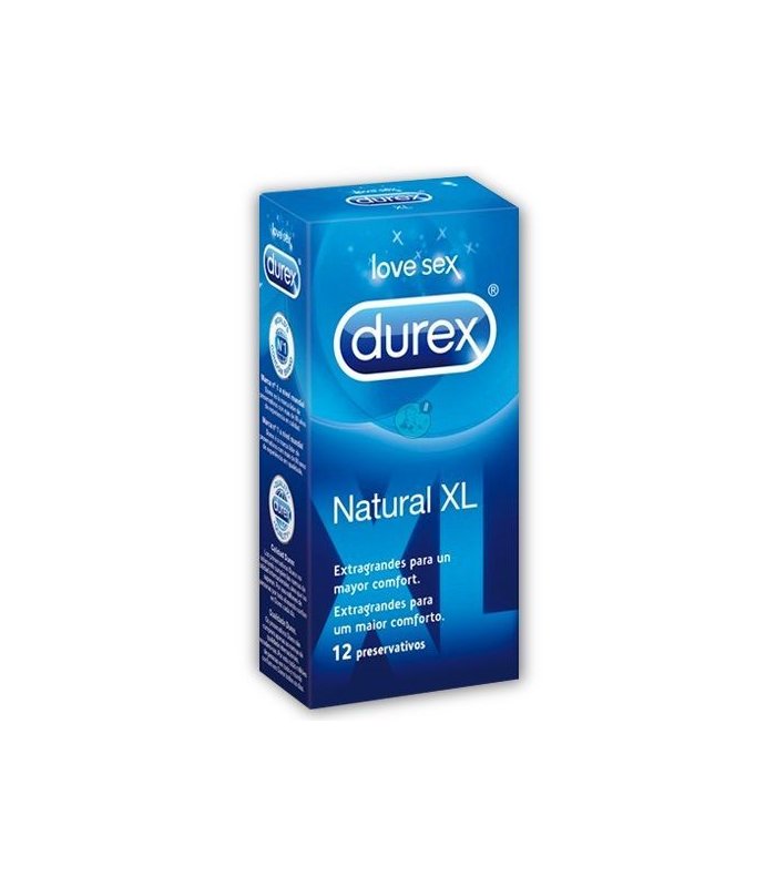 DUREX NATURAL XL 12 UDS