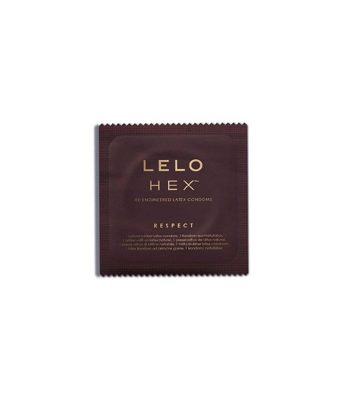 LELO HEX CONDOMS RESPECT XL 12 PACK