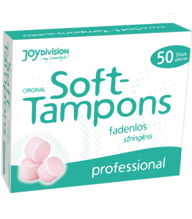 SOFT TAMPONS TAMPONES ORIGINALES PROFESSIONAL 50UDS