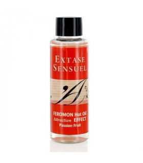 EXTASE SENSUEL ADE MASAJE EFECTO CALOR CON FEROMONAS FRUTA DE LA PASION 100ML