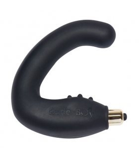 RUDE BOY MASAJEADOR DEL PUNTO G MASCULINO 7 V NEGRO