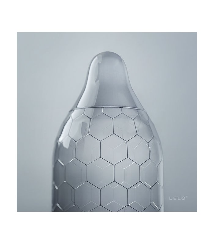 LELO HEX PRESERVATIVO CAJA 12 UDS