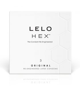 LELO HEX PRESERVATIVO CAJA 3 UDS