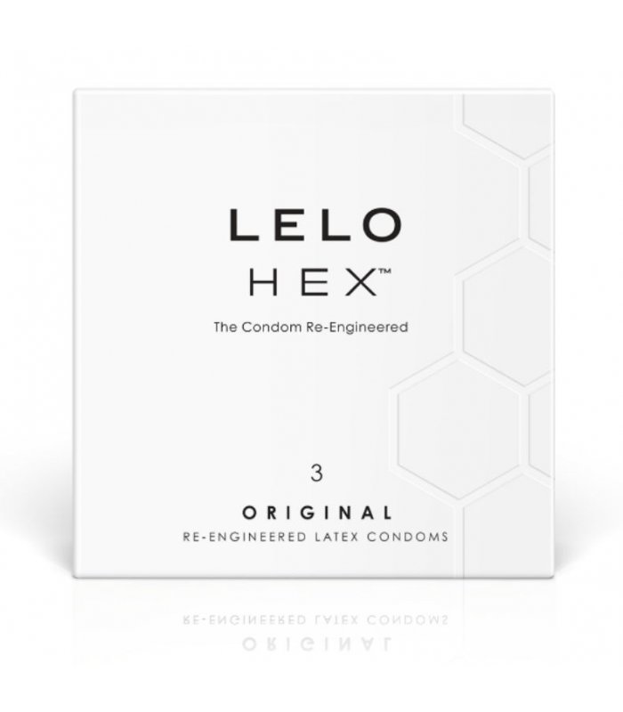 LELO HEX PRESERVATIVO CAJA 3 UDS