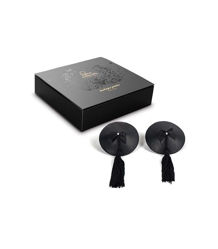 BIJOUX BURLESQUE CUBREPEZONES NEGRO