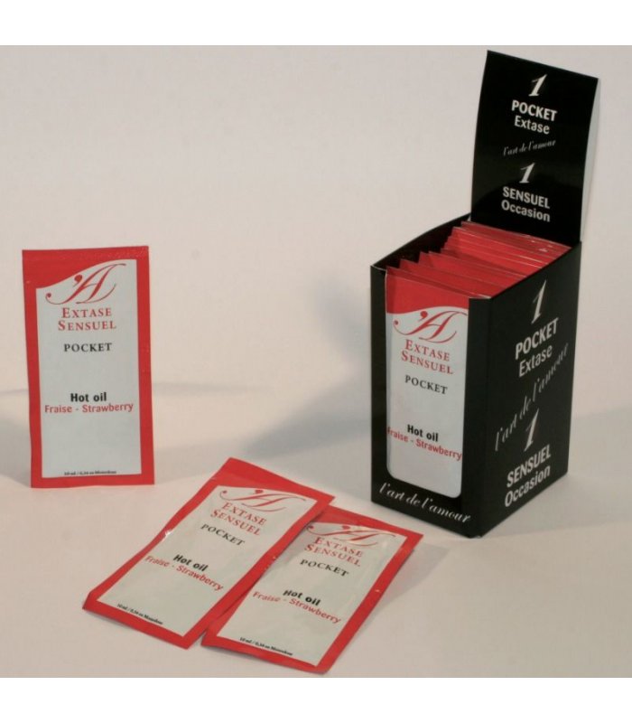 EXTASE SENSUEL ACEITE ESTIMULANTE FRESA 10ML