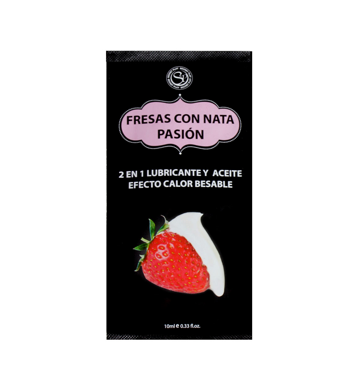 LUBE FRESAS CON NATA 10ML
