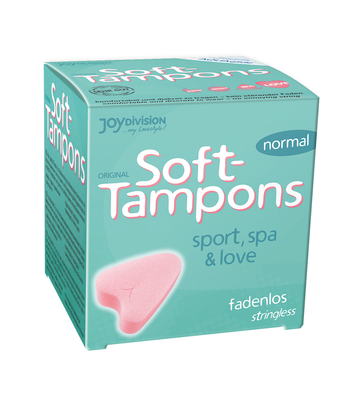 SOFT TAMPONS TAMPONES ORIGINALES LOVE 3UDS