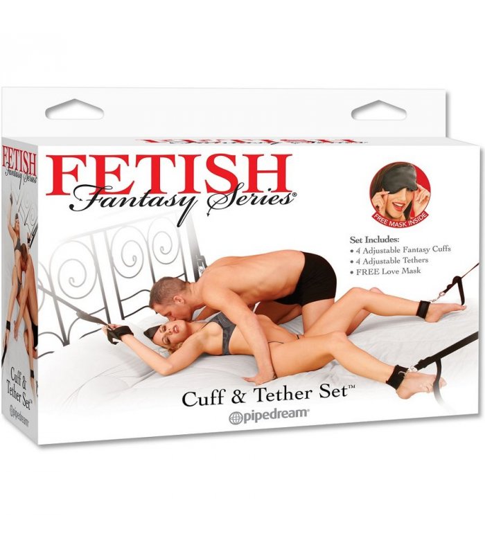 FETISH FANTASY SET DE ESPOSAS Y ATADURAS