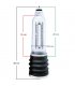BATHMATE HYDROMAX 9 BOMBA AUMENTO PENE ROJO