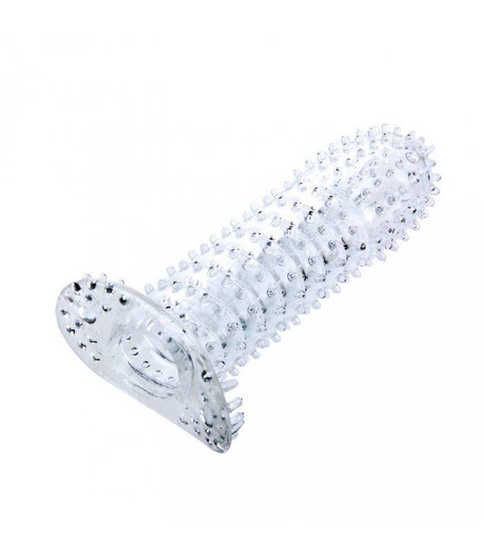 FUNDA LILA SILICONA CON PUNTITOS 14 2 CM