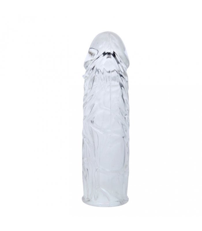FUNDA LILA PARA EL PENE EN SILICONA ADAPTABLE 13CM
