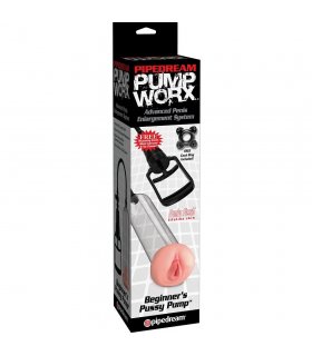 PUMP WORX BOMBA DE ERECCION CON VAGINA PARA PRINCIPIANTES