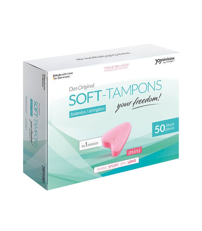 SOFT TAMPONS TAMPONES ORIGINALES MINI LOVE 50UDS