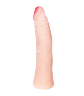DILDO SILICONA TACTO PIEL REALISTICO 19CM