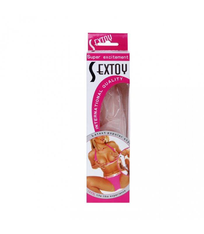 DILDO SILICONA TACTO PIEL REALISTICO 19CM