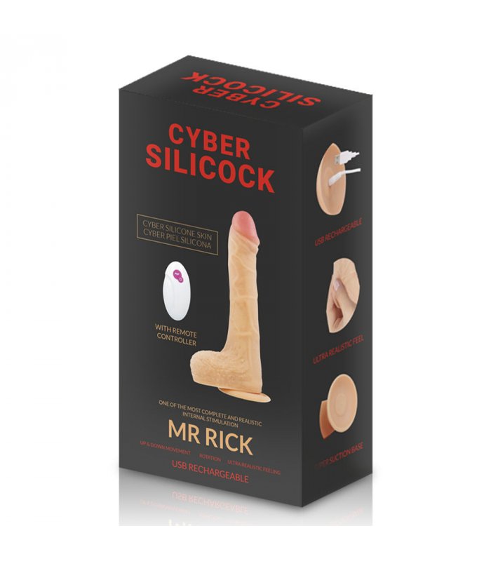 CYBER SILICOCK REALISTICO CONTROL REMOTO MR RICK