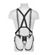 STRAP ON CON DILDO HUECO 28 CM Y TIRANTES COLOR CARNE