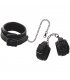 FETISH SUBMISSIVE COLLAR Y ESPOSAS CUERO VEGANO