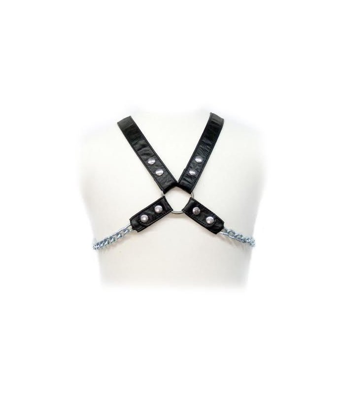 LEATHER BODY CHAIN HARNESS II