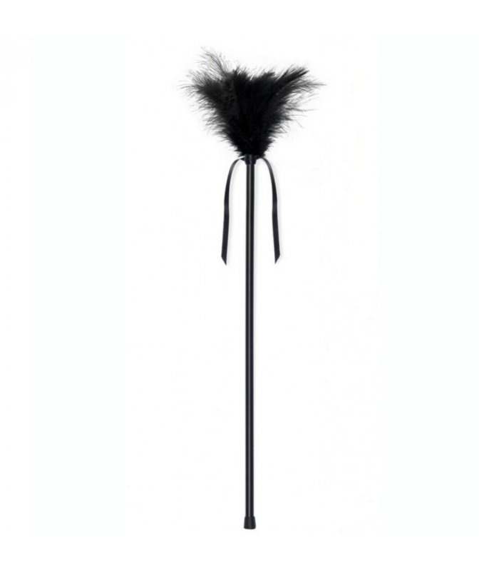 SECRETPLAY PLUMERO PLUMAS NEGRO 40CM
