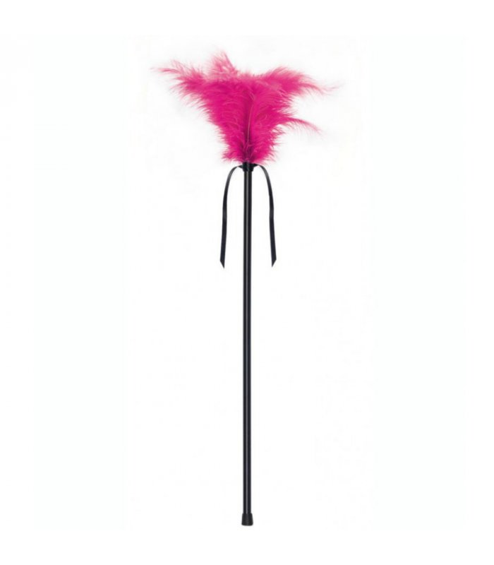 SECRETPLAY PLUMERO PLUMAS ROSA 40CM