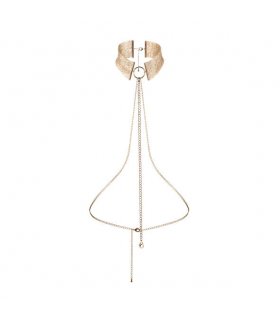 DeSIR MeTALLIQUE COLLAR METaLICO DORADO