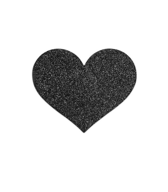 BIJOUX PEZONERAS FLASH CORAZoN NEGRO