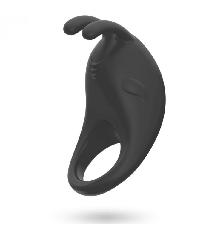 AMORESSA BRAD PREMIUM SILICONE RECARGABLE NEGRO