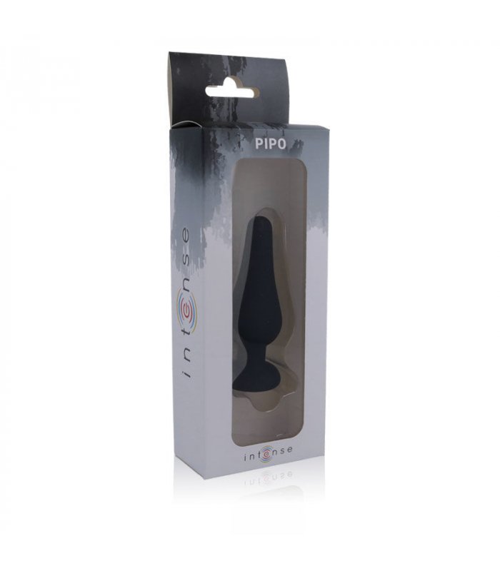 INTENSE ANAL PLUG PIPO M SILICONE NEGRO 115CM