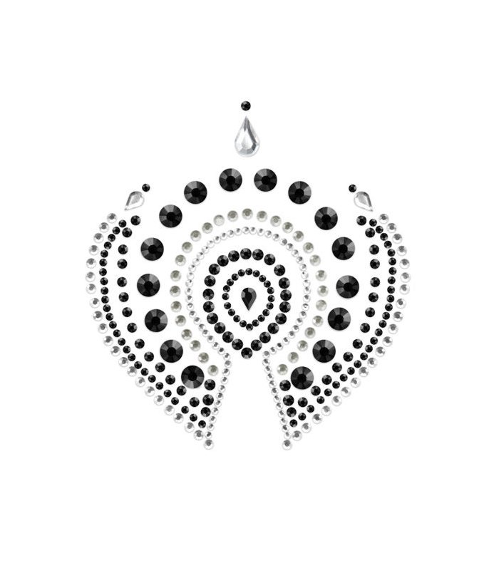 BIJOUX INDISCRETS FLAMBOYANT NEGROPLATA
