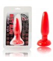 PLUG ANAL PEQUEÑO ROJO 15CM