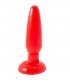 PLUG ANAL PEQUENO ROJO 15CM