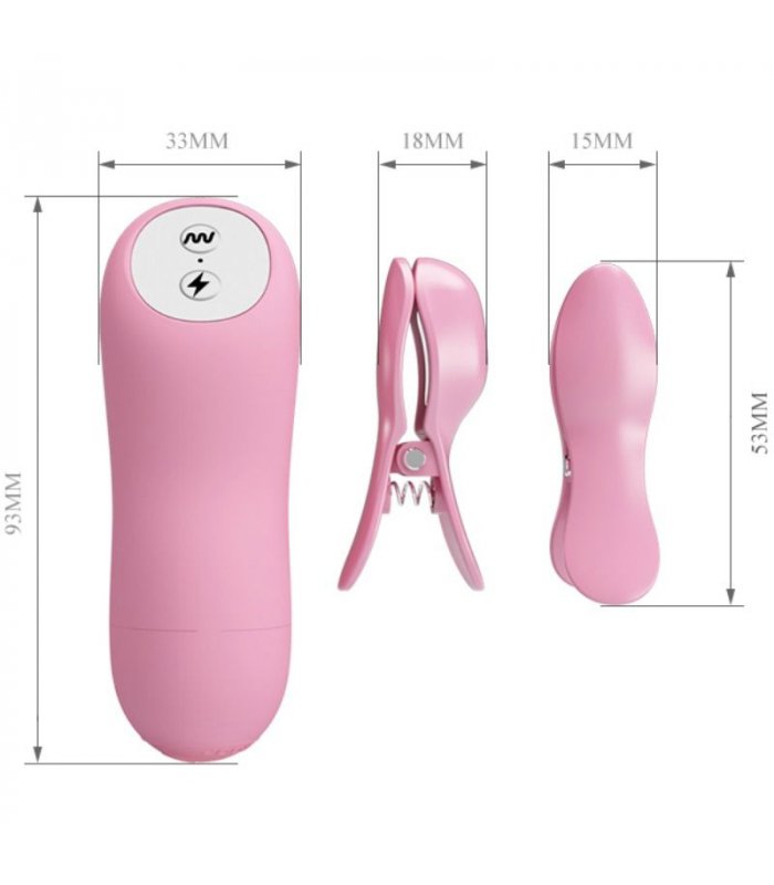 ROMANTIC WAVE PINZAS CON VIBRACION Y ELECTROSHOCK