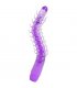 FLEXI VIBE SENSUAL SPINE BENDABLE VIBRATING DILDO LILA 235 CM