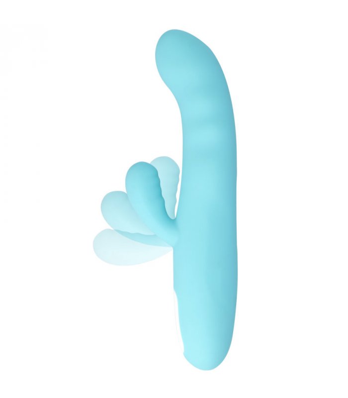MIA EIFFEL VIBRADOR ROTADOR AZUL TURQUESA