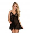 SUBBLIME BABYDOLL CON LACITO Y BRILLANTES S/M